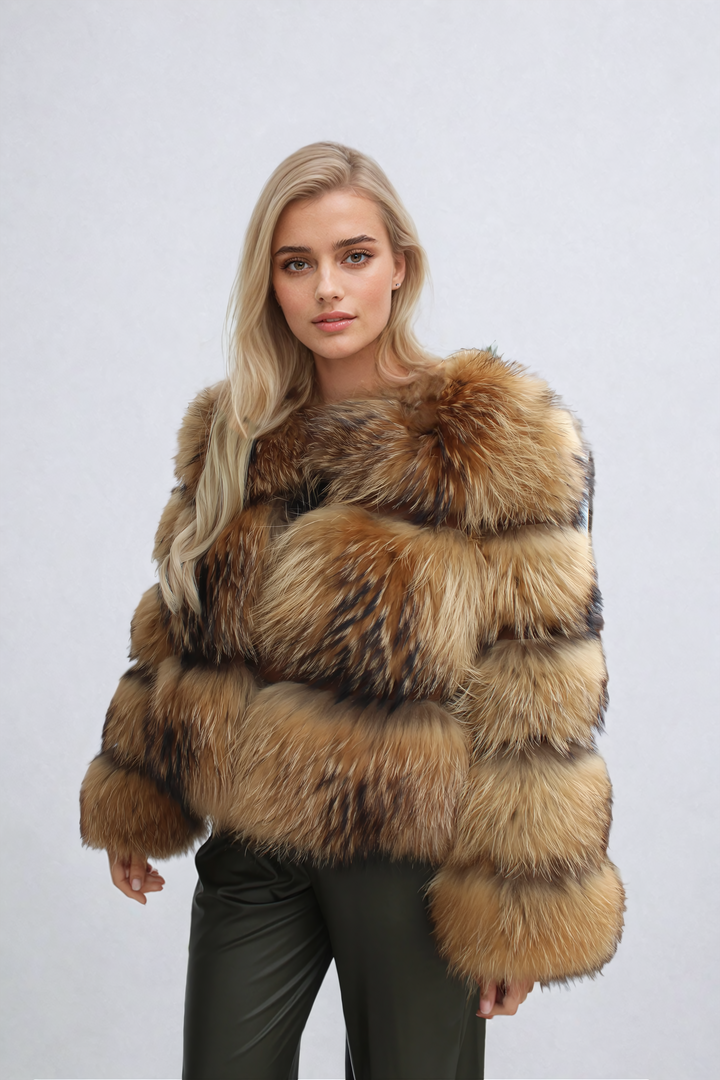 Tracy | Stylish Faux Fur Coat