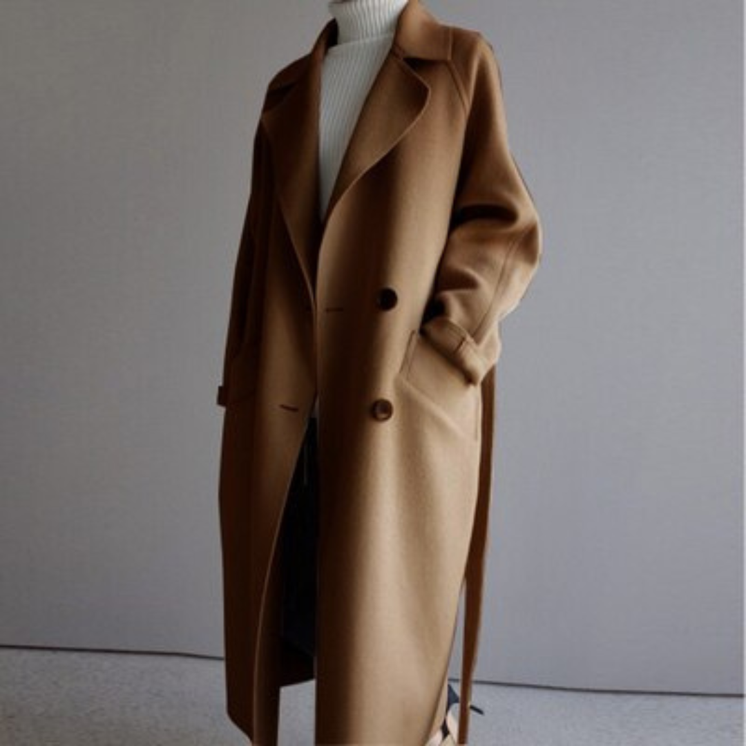 Lora | Elegant Wool Coat