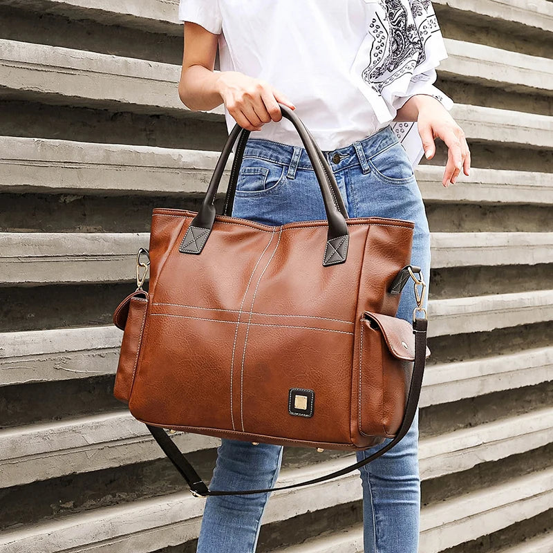 Silva | Large Leather Tote Bag