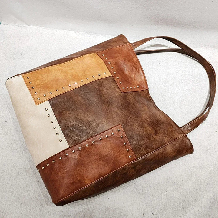 Dianne | Vintage Patchwork Leather Bag