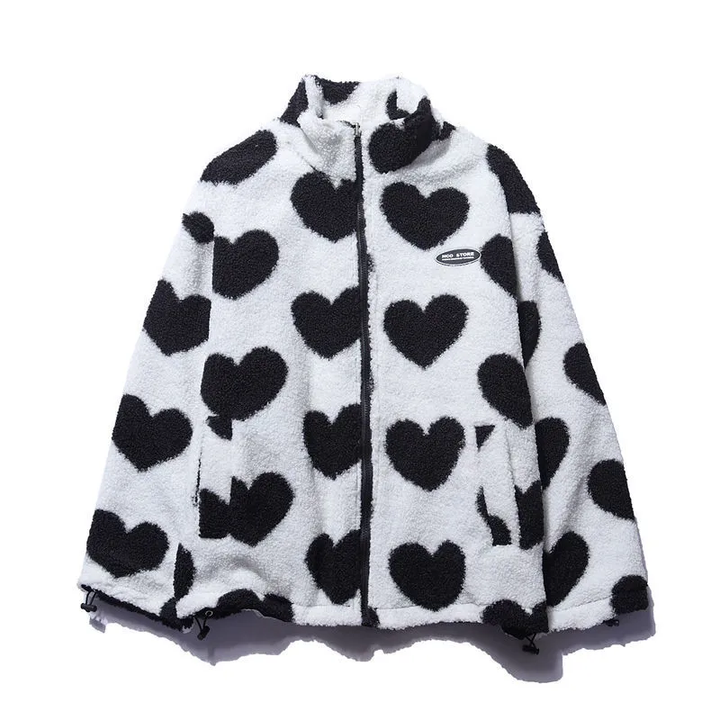 Bella | Reversible Heart Coat - Unique Collection