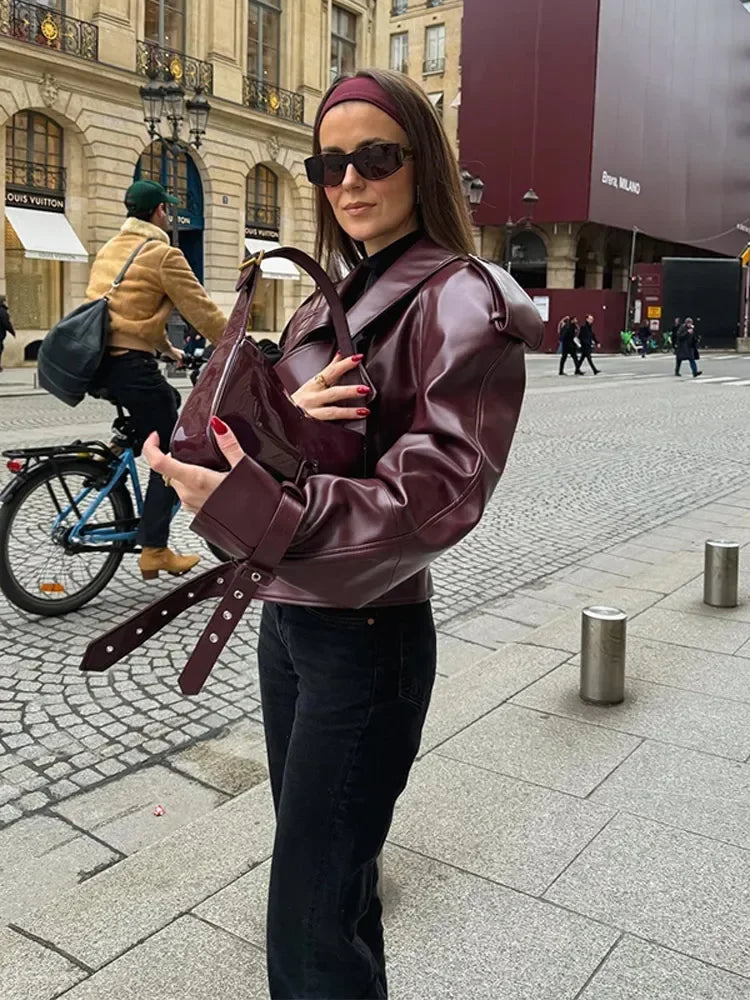 DEENA | Beautiful Leather Jacket