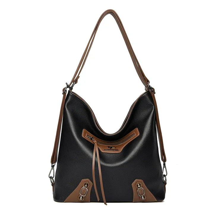 Melanie | Elegant Leather Bag with Multiple Compartments