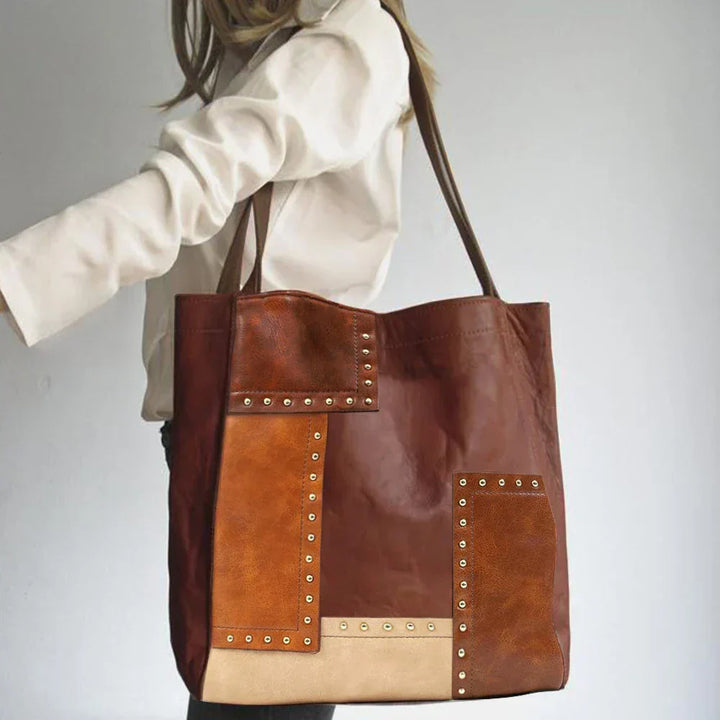 Dianne | Vintage Patchwork Leather Bag