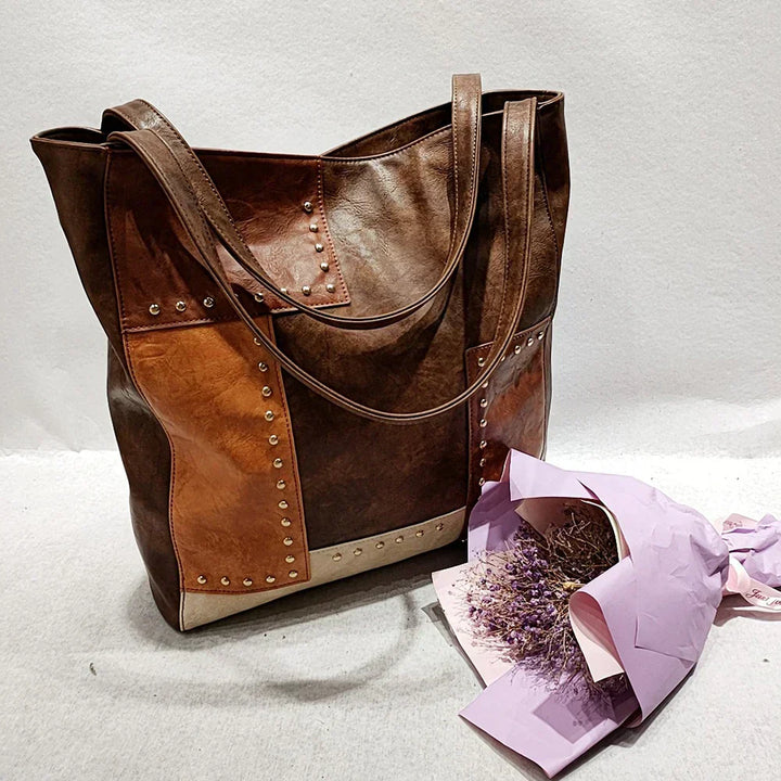 Dianne | Vintage Patchwork Leather Bag