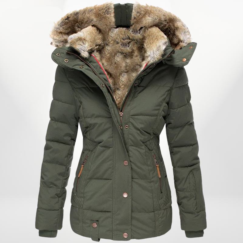 Aurora Winter Coat | With Faux Fur Lining