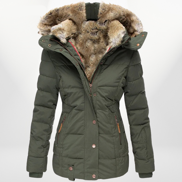 Aurora Winter Coat | With Faux Fur Lining