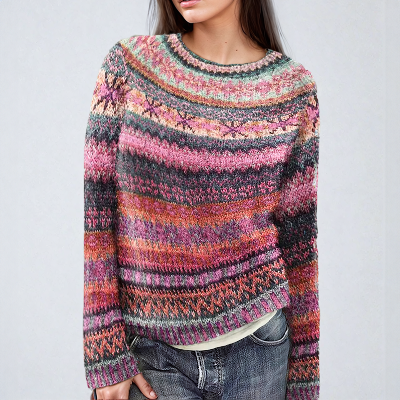 Mia | Classic Fair Isle Sweater