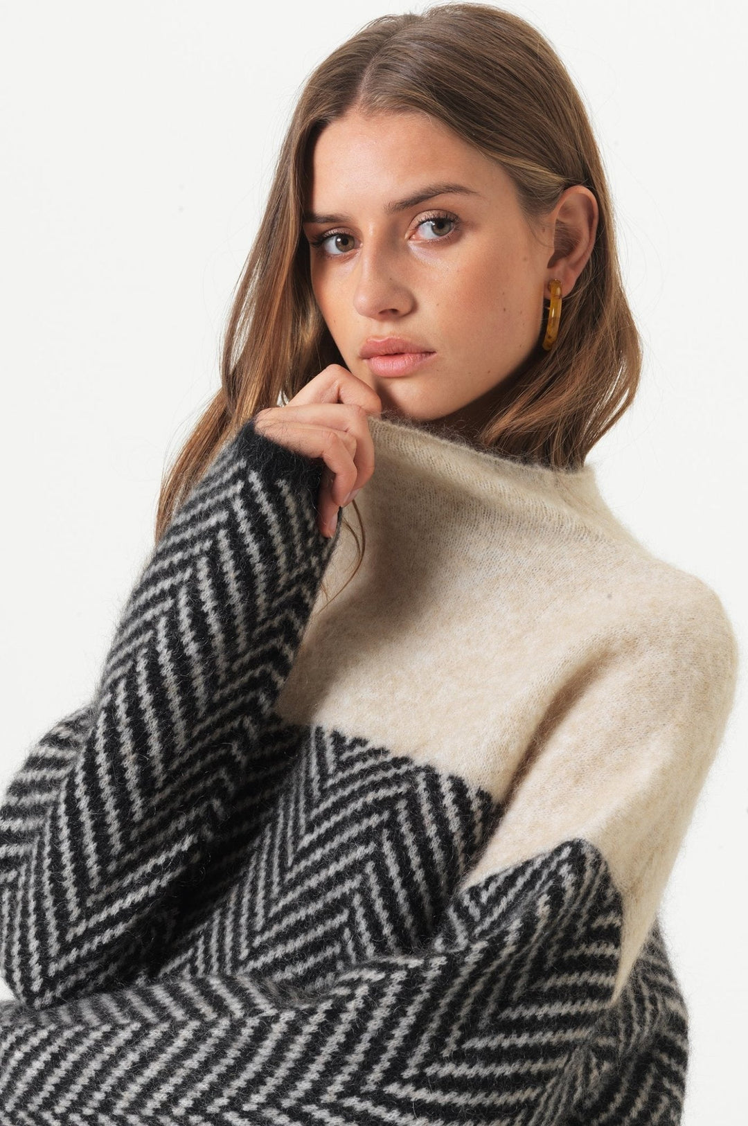 Alice | Cotton Turtleneck Sweater